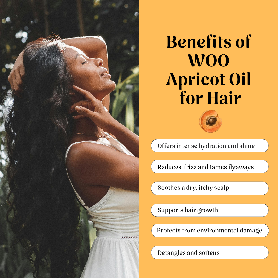 Benefits of Woo Apricot Oil for Hair