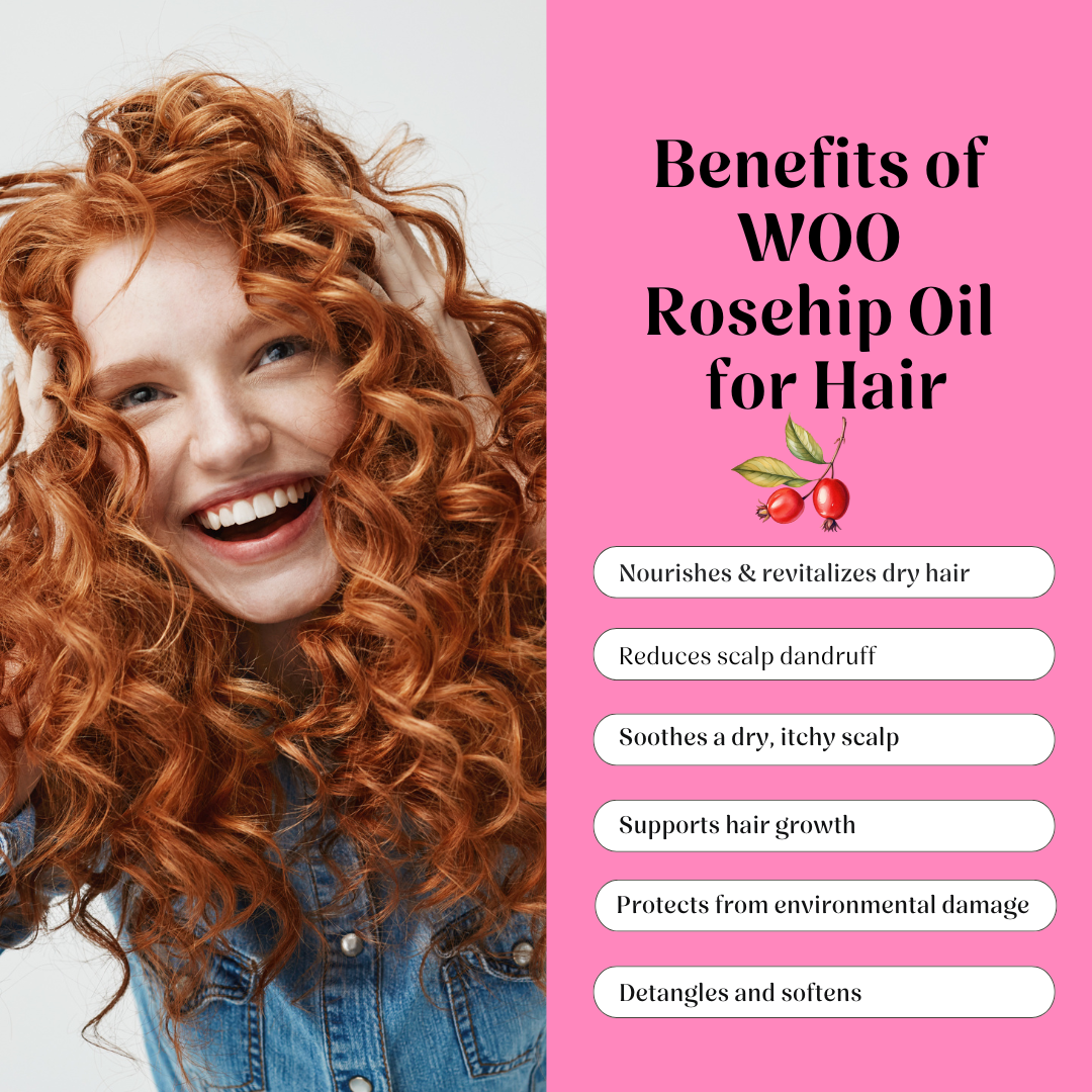 Benefits of Rosehip Oil for hair