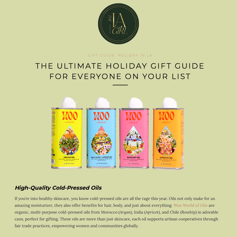 LA Girl features WOO Oils