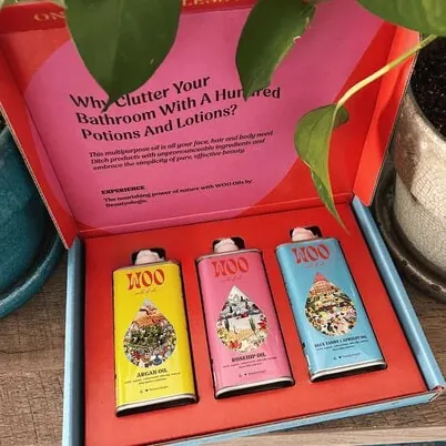 WOO’s 100% Organic Cold-Pressed Fair Trade Oil Trio
