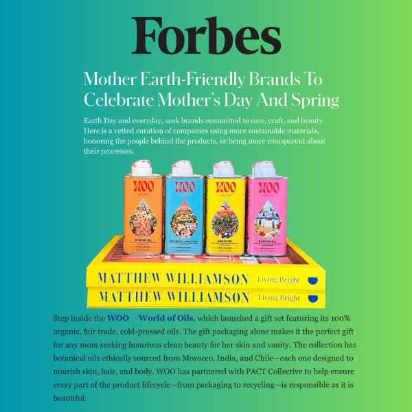 Luxurious Organic Oil Gift Set for Moms | WOO – World of Oils