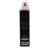 Back of black multipurpose oil spray can