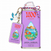 Purple Santal and jojoba oil tin with keychain
